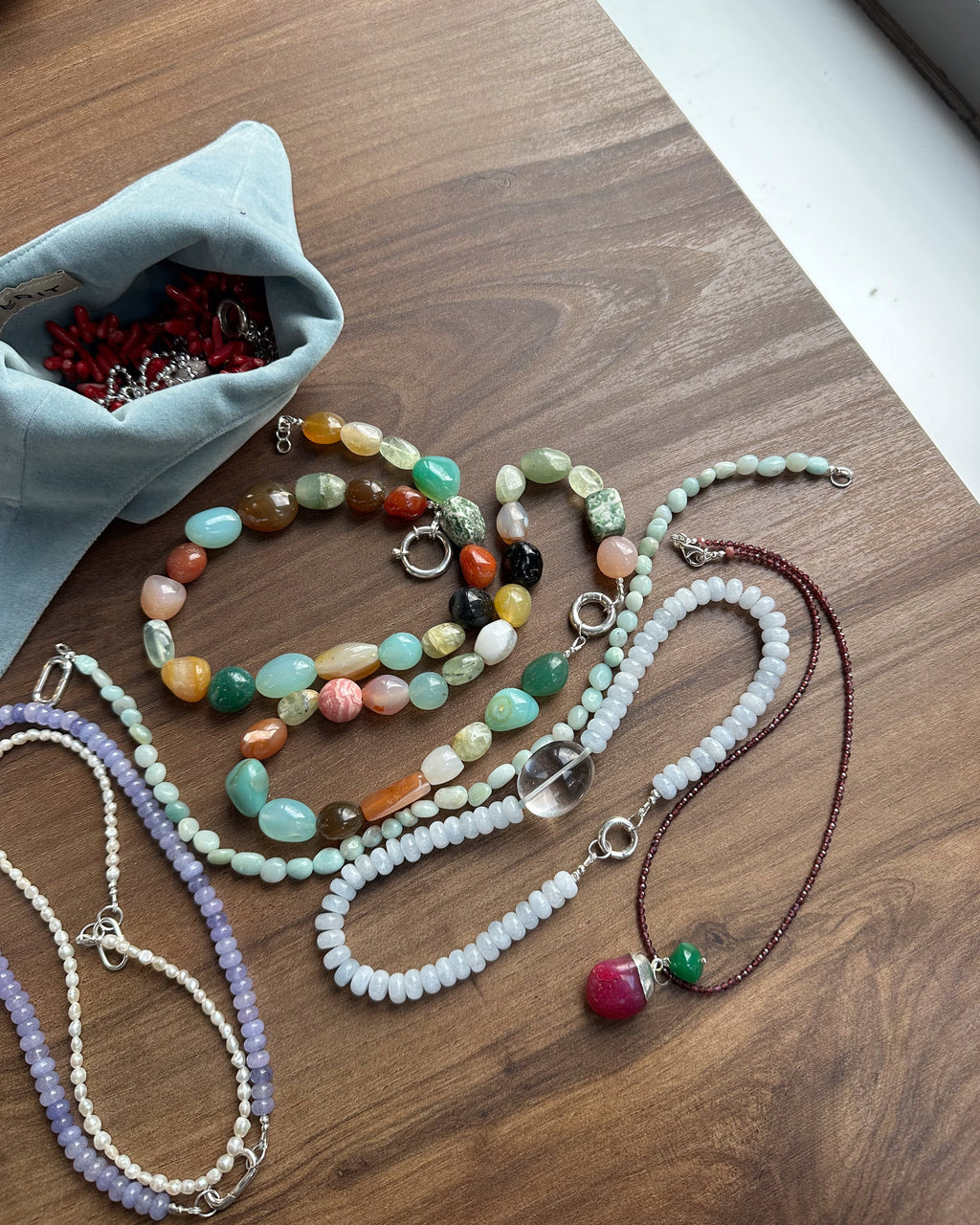 Freshwater pearl necklace